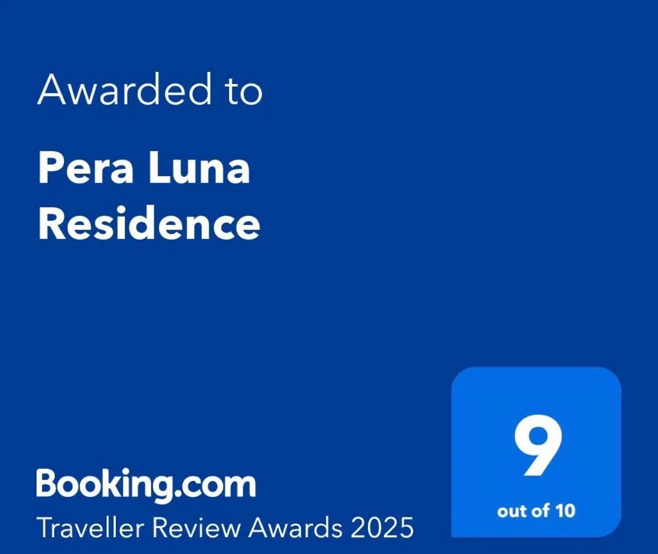 Pera Luna Residence Estambul 3*,